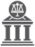 clipart Greek architecture and scales of justice