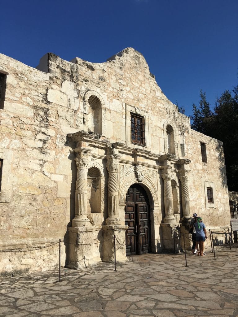the Alamo in San Antonio, Texas