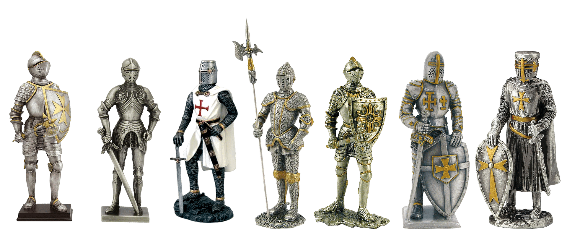 knight figurines