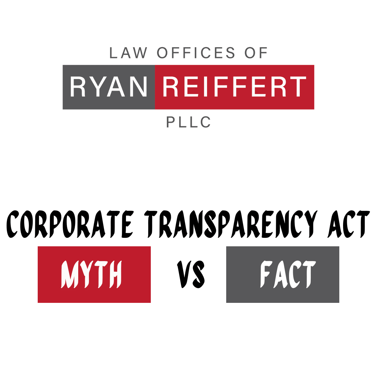 Corporate Transparency Act Myth Vs. Fact